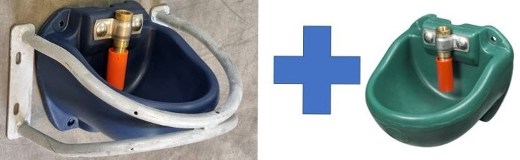 Rohrventiltränke + Schutzbügel