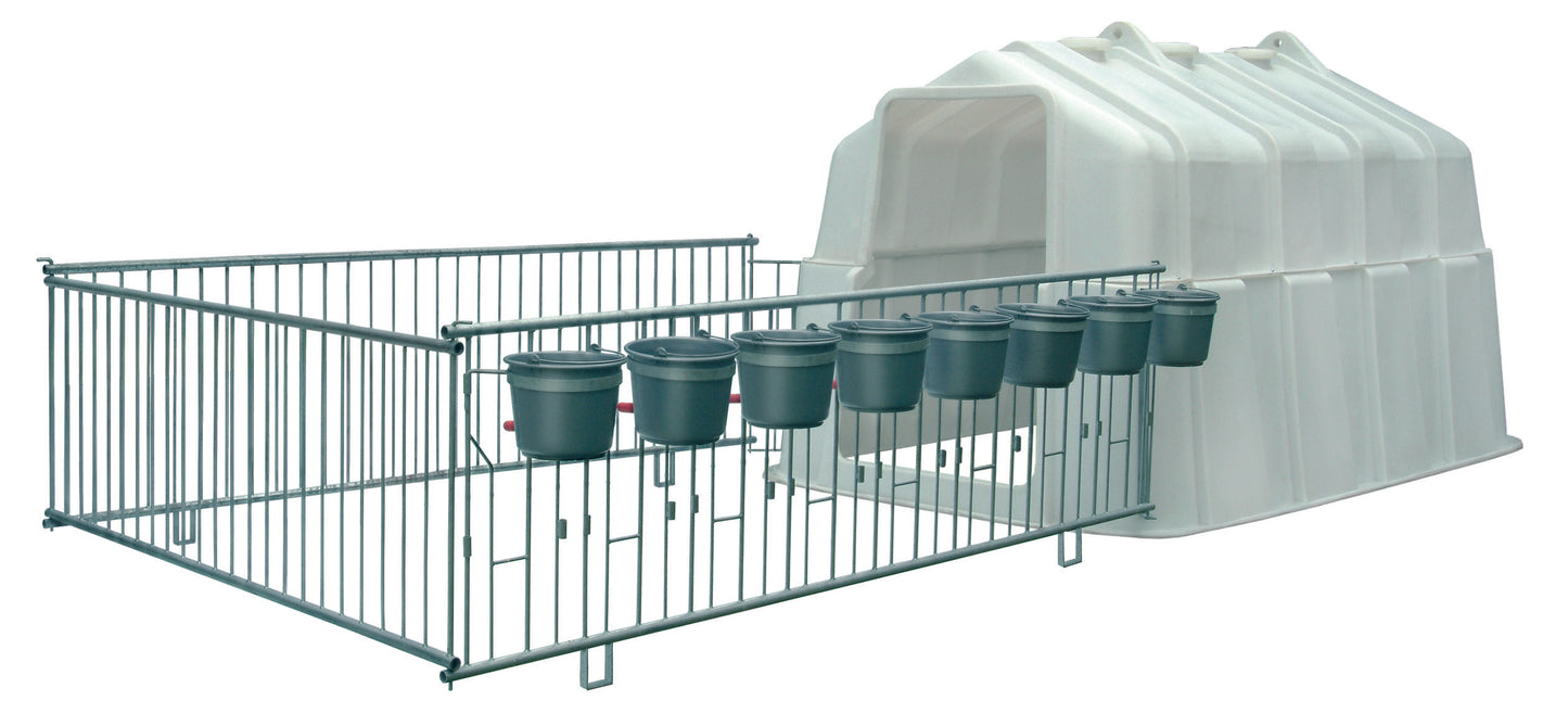 Gruppeniglu 6–8 Kälber von JFCAGRI – Robust & Hygienisch