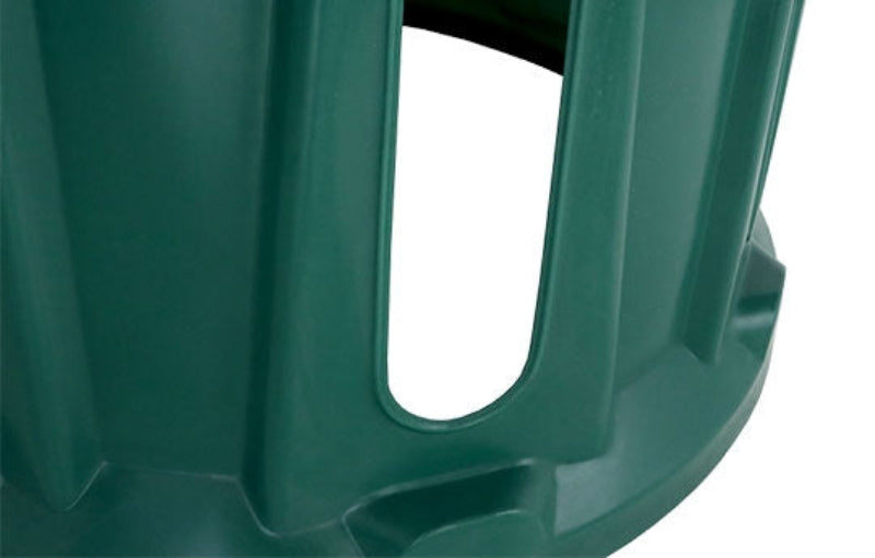 Heuraufe für Schafe 8 Fressöffnungen für Rundballen -Heuverlust sparen