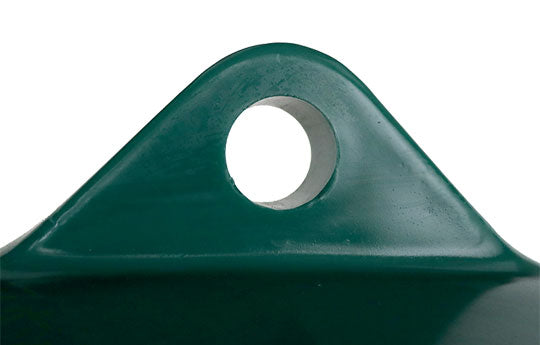 Heuglocke für Pferde 180cm - Wetterfeste Rundballenraufe aus Kunststoff