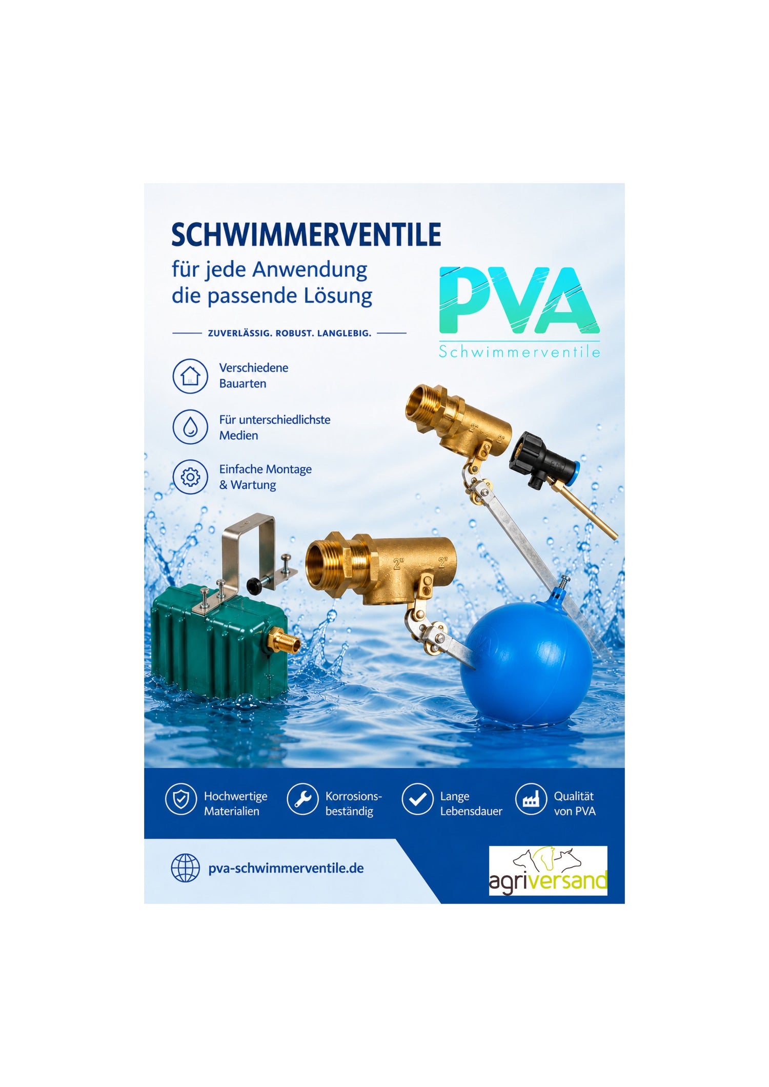 Schwimmerventile – für jede Anwendung