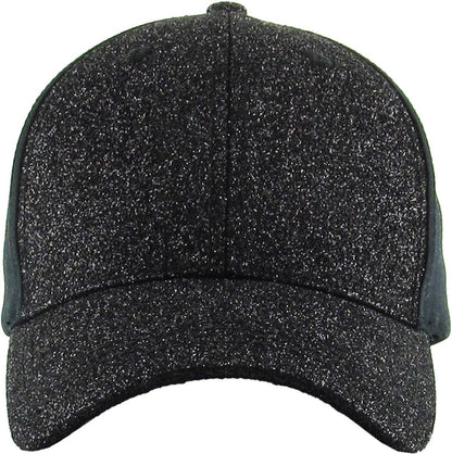 KBETHOS - Glitzer-Pferdeschwanz- schwarz