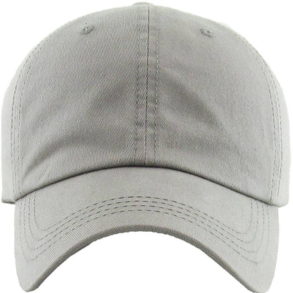 KBETHOS Baumwoll-Baseballkappe mit Schlitz für Zopf