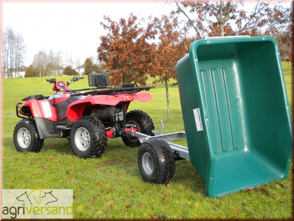 Großmuldenkippanhänger 500L JFC für Golf- und Gartenbau