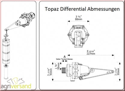 TOPAZ DIFFERENTIAL - Schwimmerventil  schont Ihre Pumpe