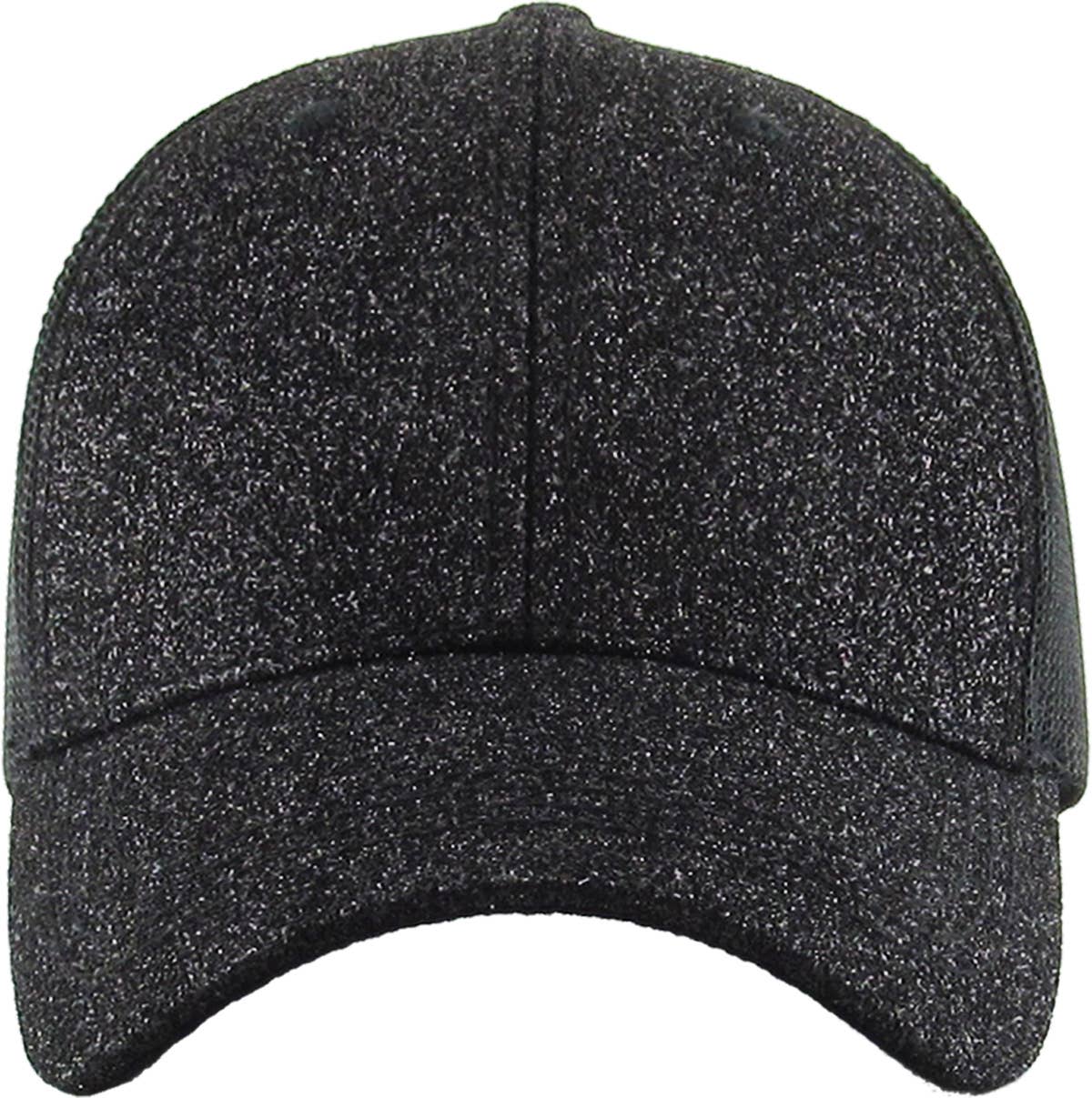 KBETHOS - Glitzernde Baseballkappe im Meshback-Stil mit Ponytail-Öffnung