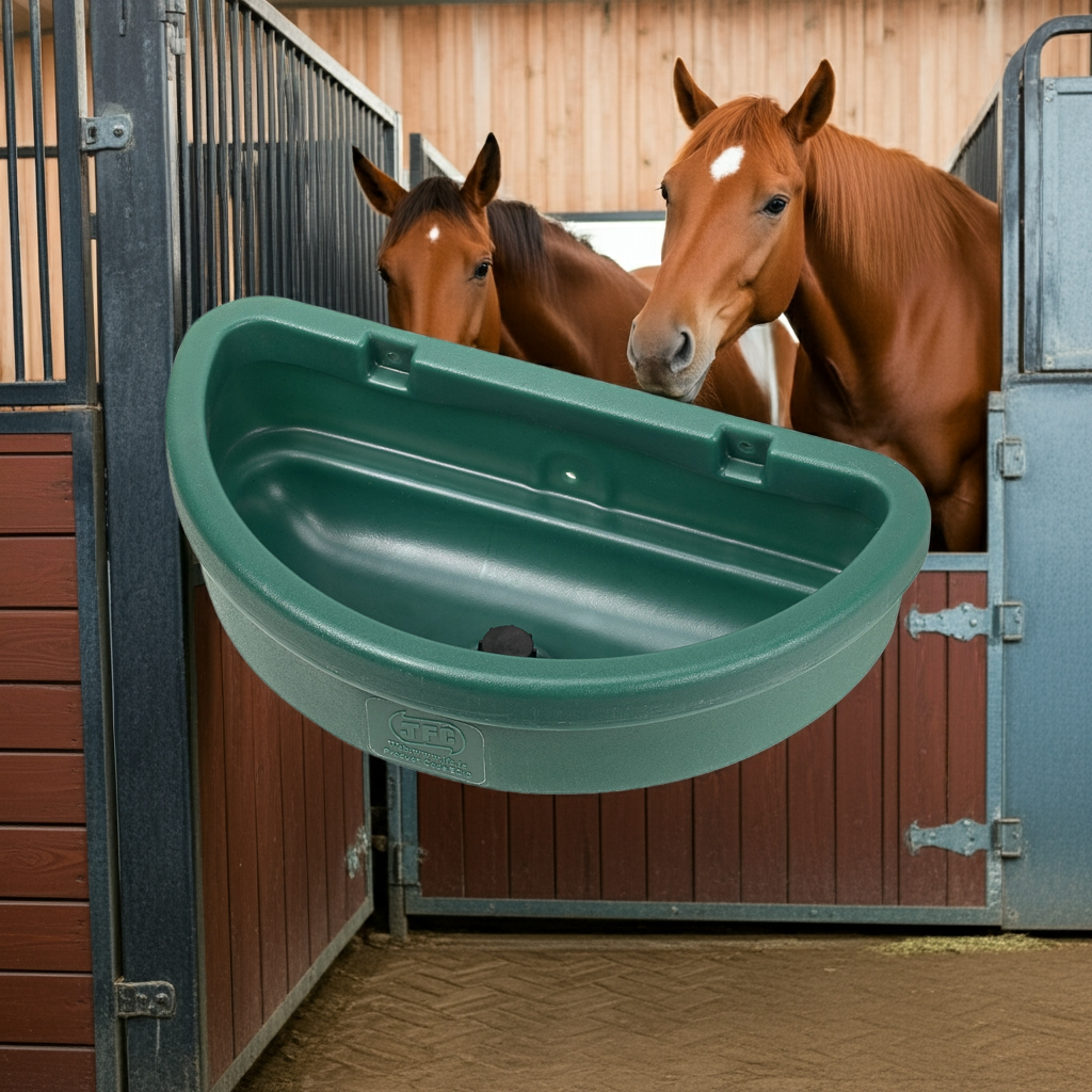 Box Trog JFC Boxenfuttertrog EQ10 Schwenktrog | Pferdebox Trog – Agriversandshop