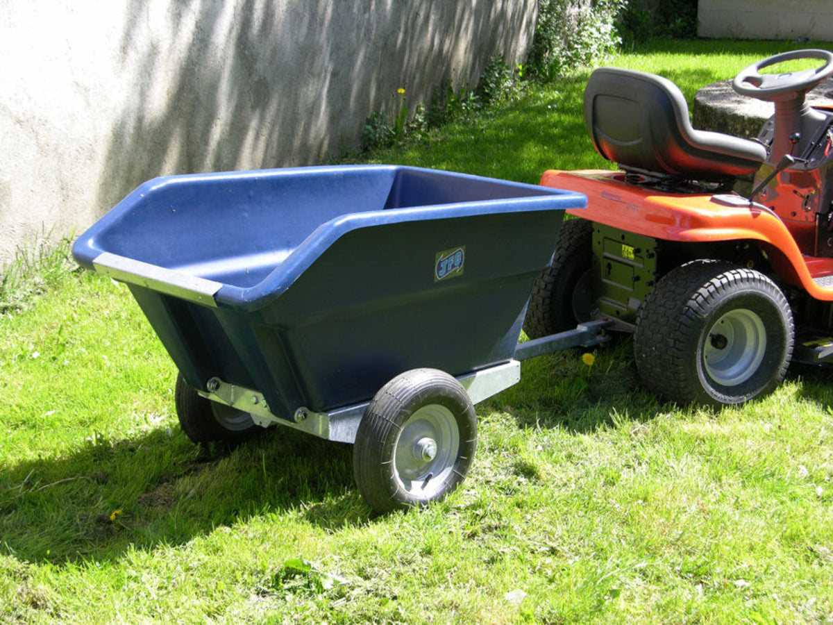 Schubkarrenanhänger ATV-250 – Minitrailer mit Kunststoffmulde