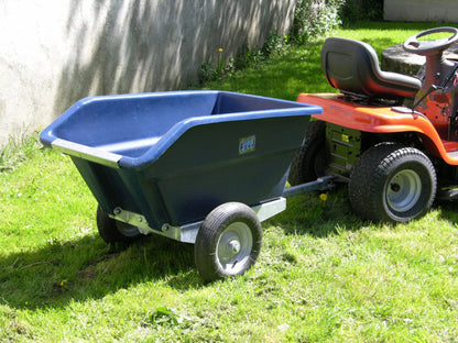 Schubkarrenanhänger ATV-250 – Minitrailer mit Kunststoffmulde