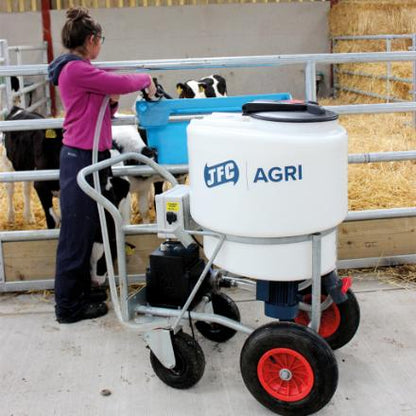 Kälbermilchwagen  kaufen mit automatischem Mixer JFC MK170M3