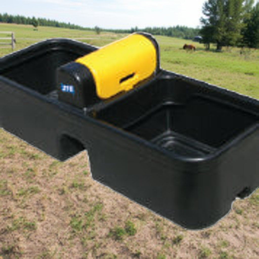 Doppeltrogtränke als Weidetränke 400L