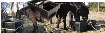 Weidetränke DTEU100L mit Schwimmerventil – Trogtränke für Weide & Stall