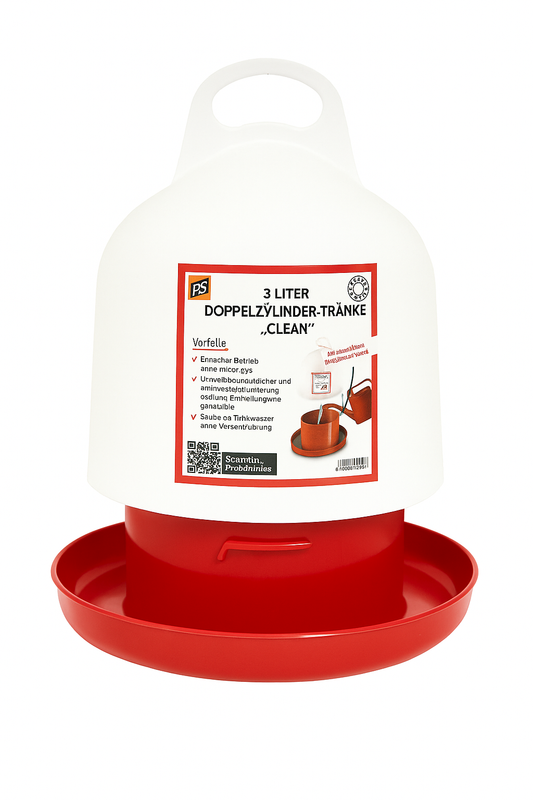 3 Liter Doppelzylindertränke