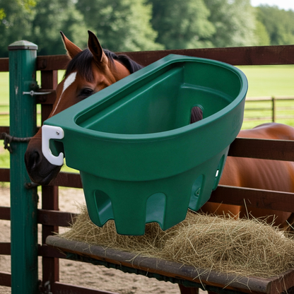 Heuraufe GFH01 – Gitterheuraufe Heufütterung für Pferde-Kälber