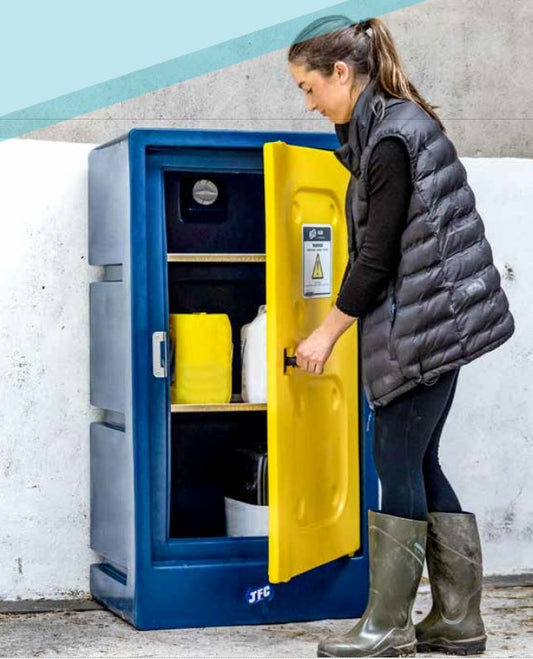 Aufbewahrungsschrank für Chemikalien – Sicher, robust & abschließbar SC02