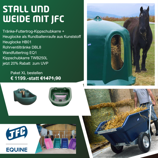 Stall und Weide mit JFC EQUINE  Paket XL  Sparangebot 10%