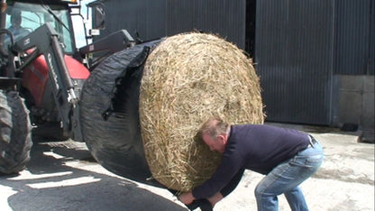 Wickelfolienbehälter für Heuballen und Silagefolie