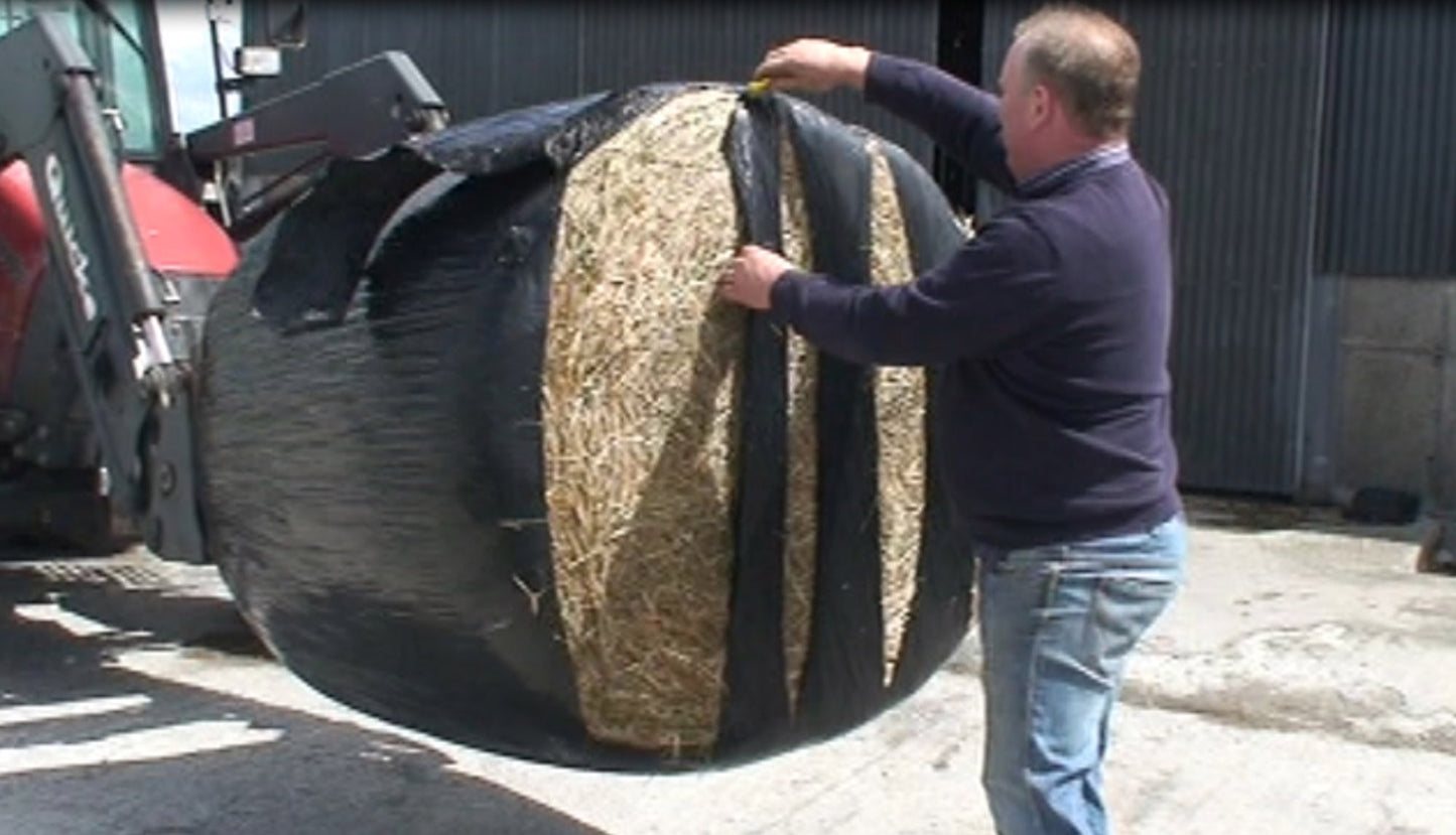 Wickelfolienbehälter für Heuballen und Silagefolie