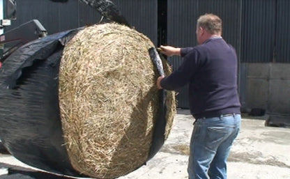 Wickelfolienbehälter für Heuballen und Silagefolie