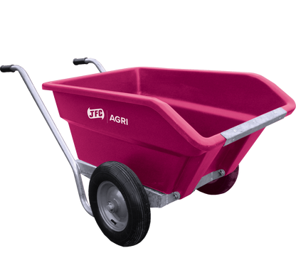 Kippbare Schubkarre in Pink – Leicht, stabil & praktisch