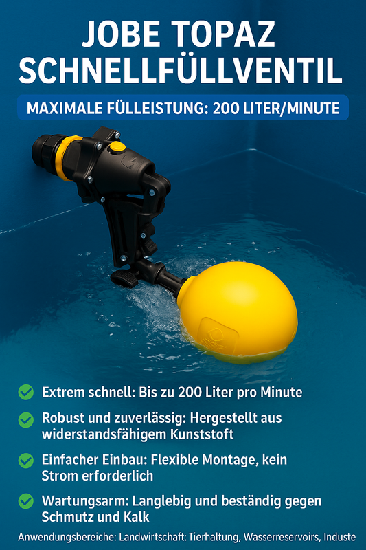 Topaz - Schnellfüllventil  mit 200L/min