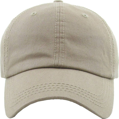 KBETHOS Baumwoll-Baseballkappe mit Schlitz für Zopf